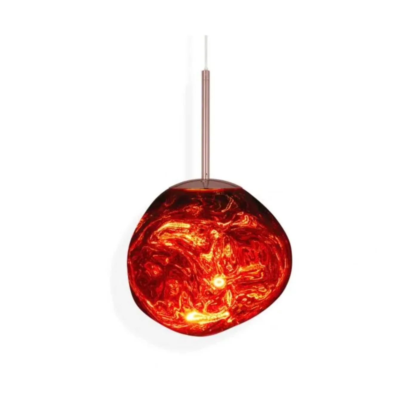 Melt Pendant, Copper, Mini