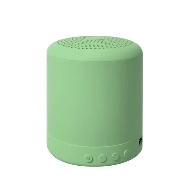Mini Smart Bluetooth Speaker Portable Bluetooth FM MP3 Speaker Recharge Music Subwoofer Stereo Portable Audio Speakers