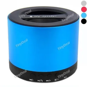 Mini Wireless Stereo Bluetooth 3.0   EDR Speaker Support TF Card with Mic HHITH-314429