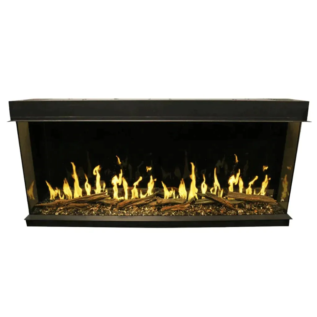 Modern Flames Orion 120" Multi Heliovision Fireplace (9" deep - 18" viewing)