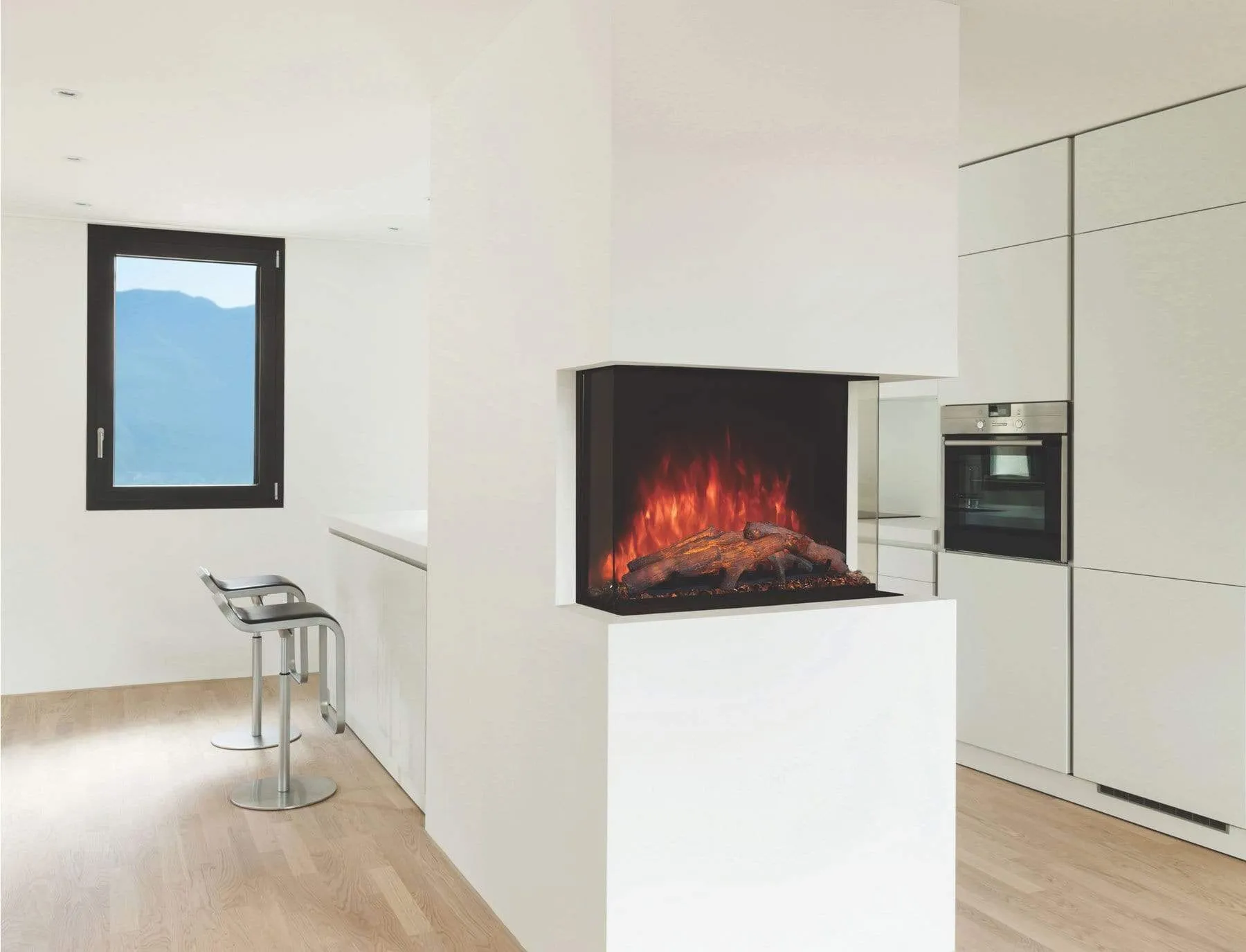 Modern Flames Sedona Pro Multi 30" 3-Sided Electric Fireplace SPM-3026