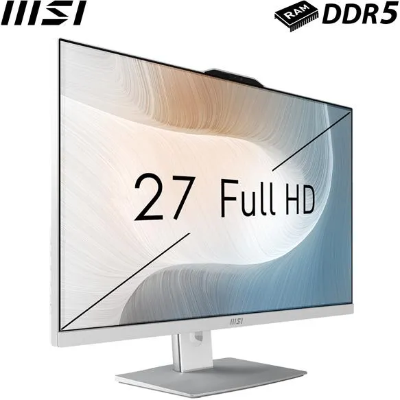 MSI Modern AIO AM272P 27" FHD Desktop All-in-One PC (14th Gen Intel Core 5)[1TB]