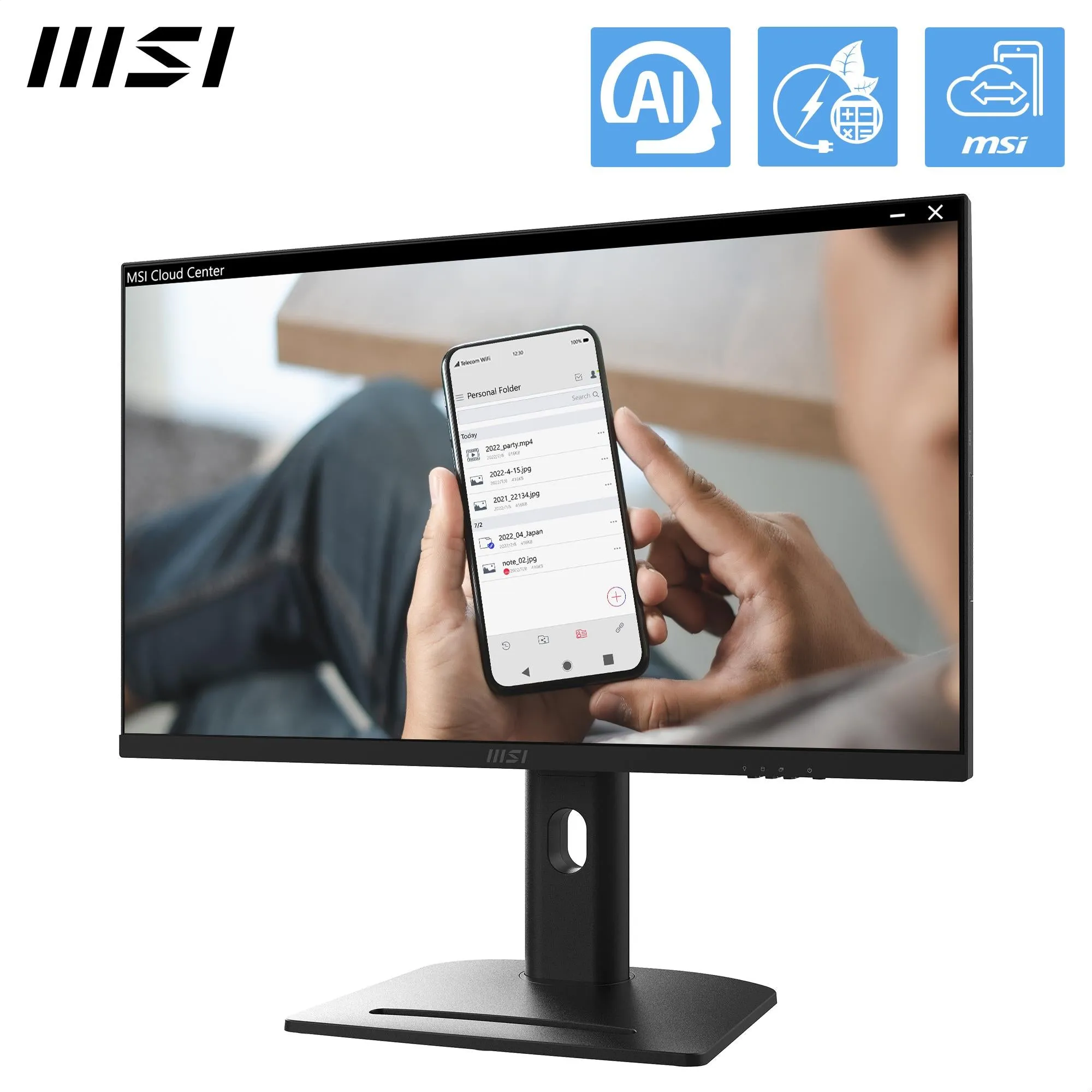 MSI  Modern AM273QP AI 1UM-014AU 27" WQHD All-in-One PC (Intel Core Ultra 5)[3TB]