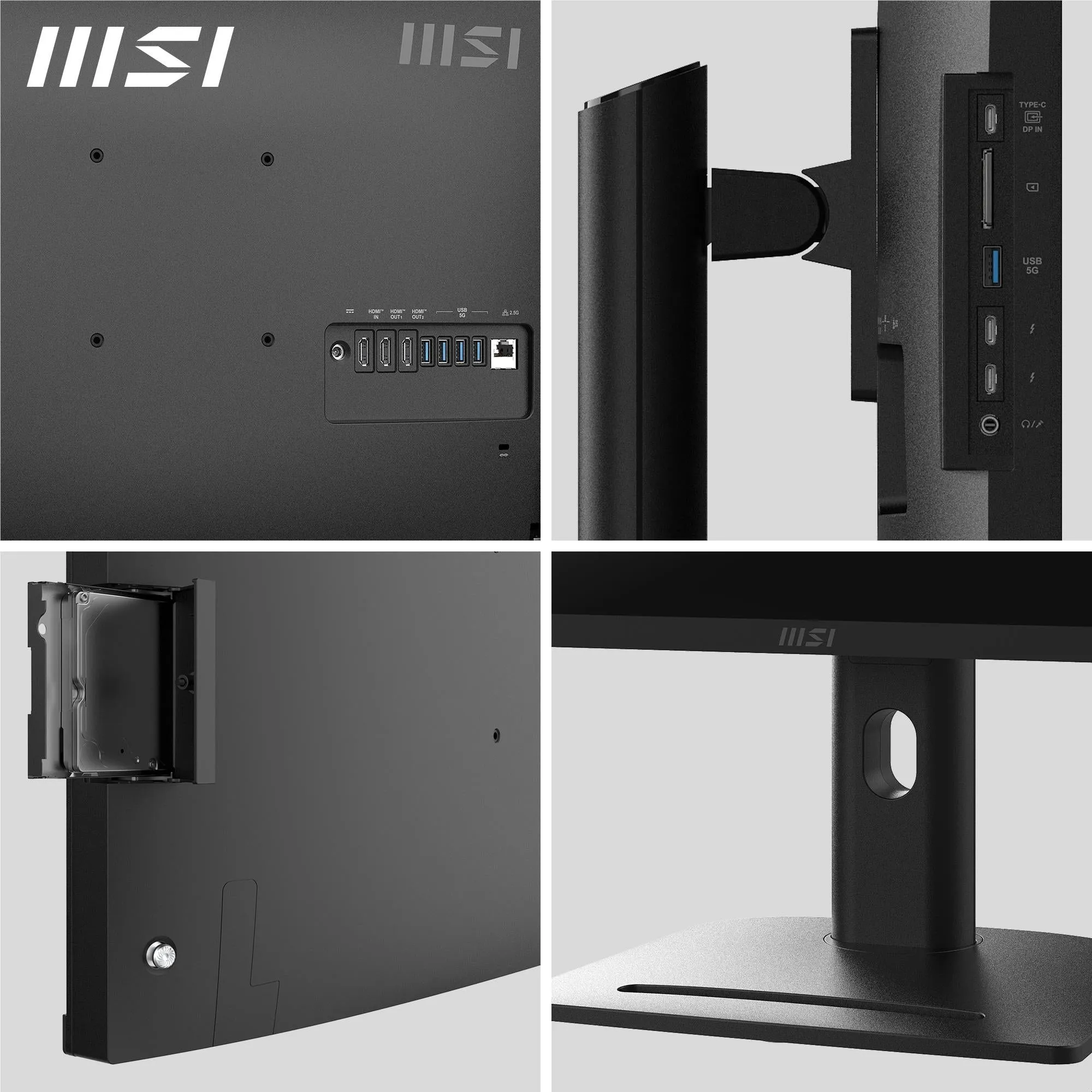 MSI  Modern AM273QP AI 1UM-014AU 27" WQHD All-in-One PC (Intel Core Ultra 5)[3TB]