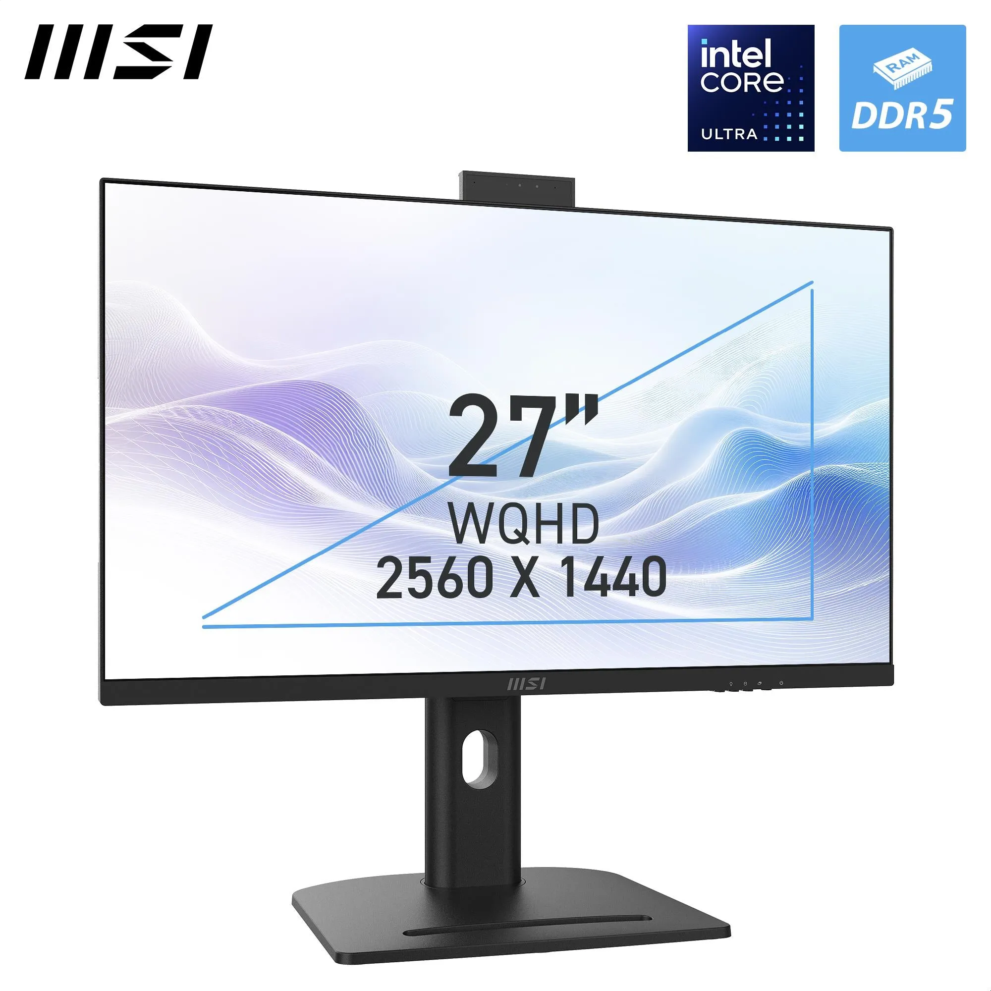 MSI  Modern AM273QP AI 1UM-014AU 27" WQHD All-in-One PC (Intel Core Ultra 5)[3TB]