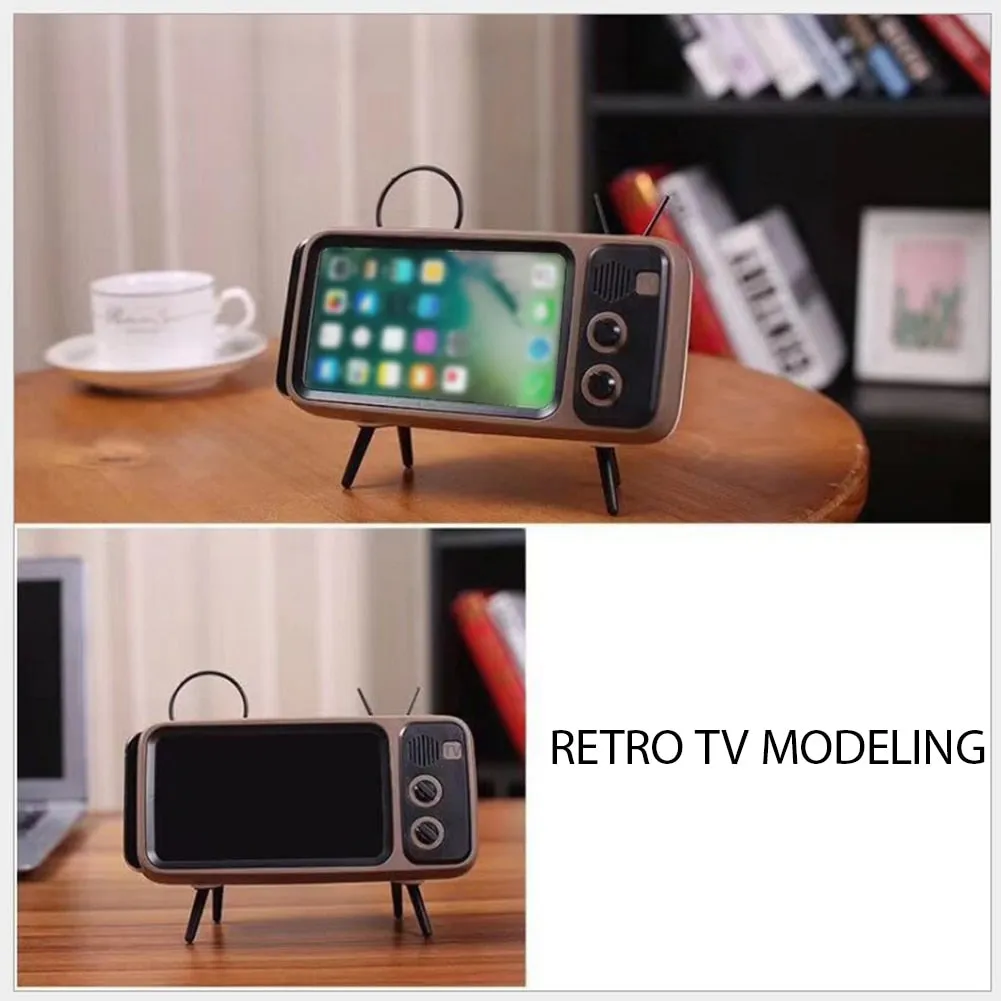 New Retro TV Style Wireless Bluetooth Speaker