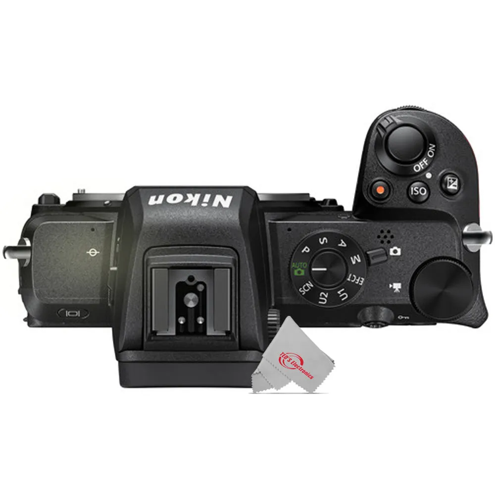 Nikon Z 50 Mirrorless Digital Camera with 16-50mm and 50-250mm Z VR   AF-S NIKKOR 50mm f/1.4G Lens   FTZ II Adapter Kit