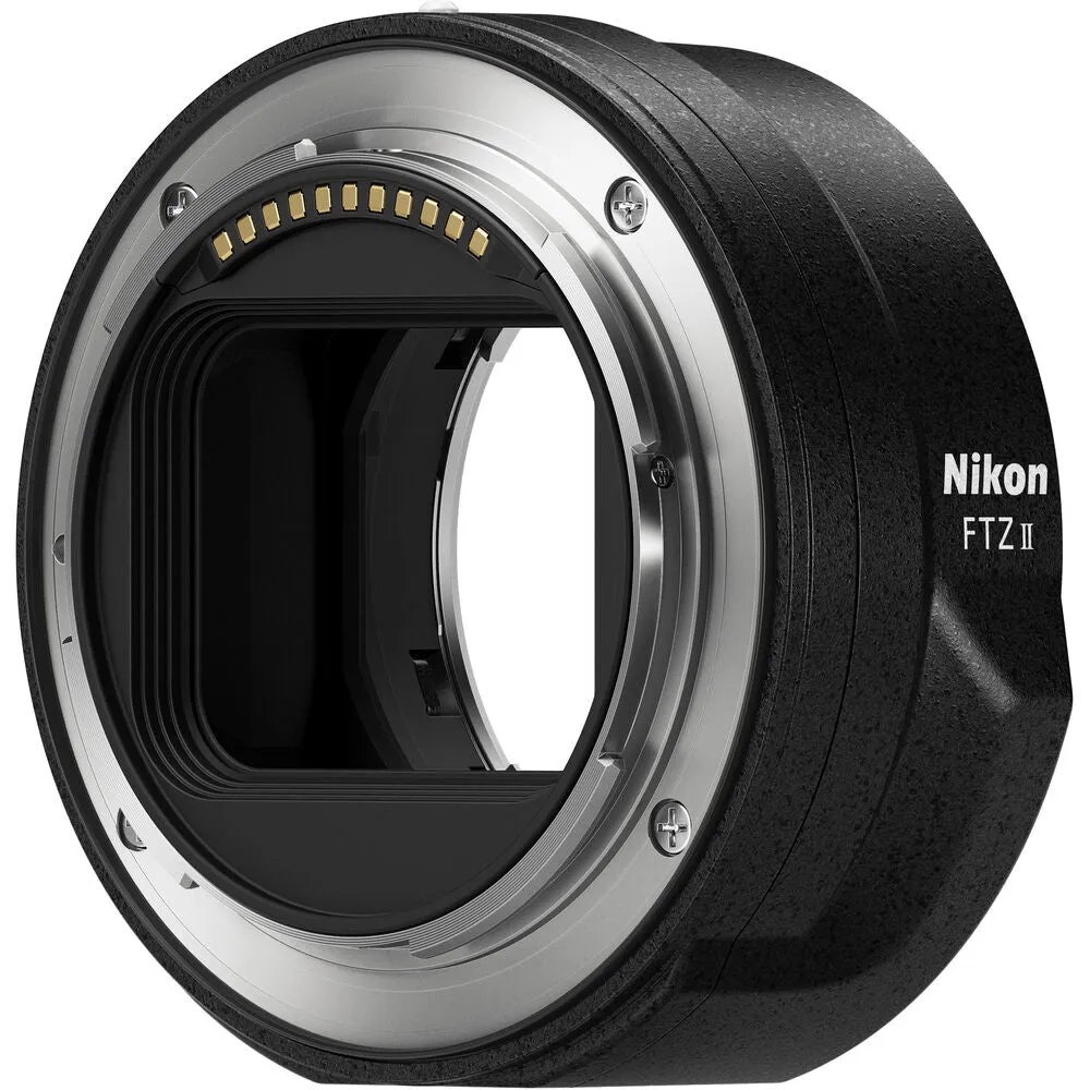 Nikon Z 50 Mirrorless Digital Camera with 16-50mm and 50-250mm Z VR   AF-S NIKKOR 50mm f/1.4G Lens   FTZ II Adapter Kit