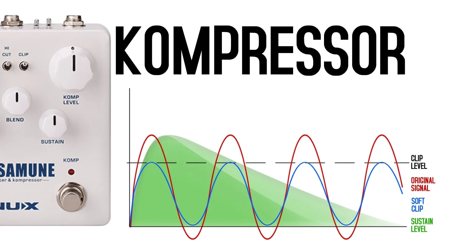 NUX NBK-5 Masamune Compressor/Boost Pedal