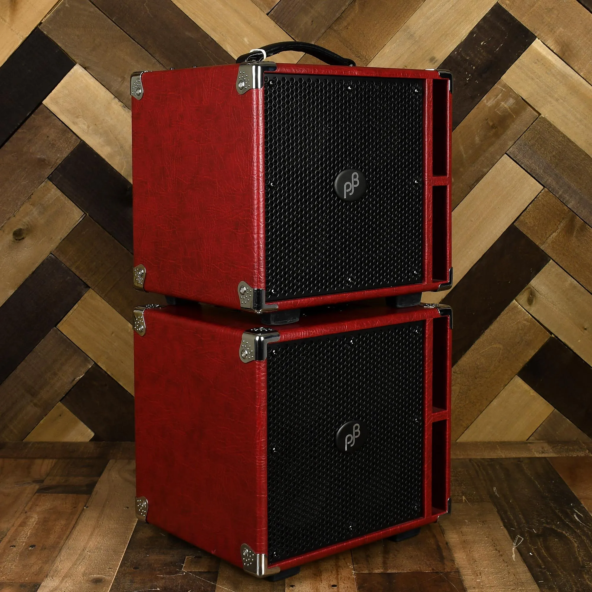 Phil Jones BG400 With 4x5 Cab And Covers Red - Used