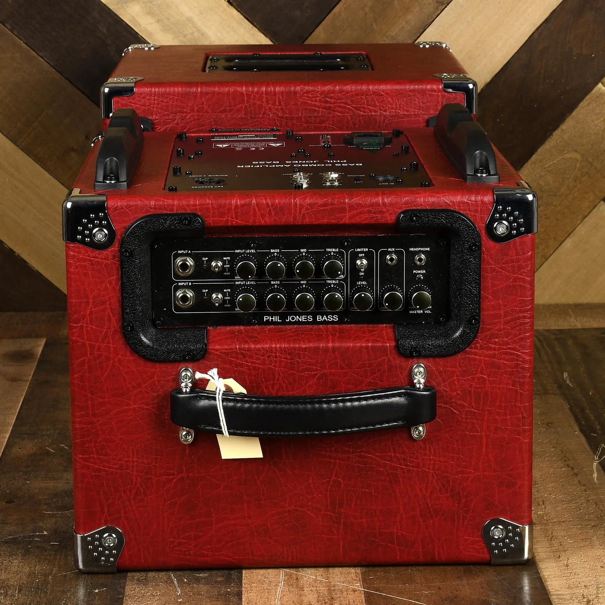 Phil Jones BG400 With 4x5 Cab And Covers Red - Used