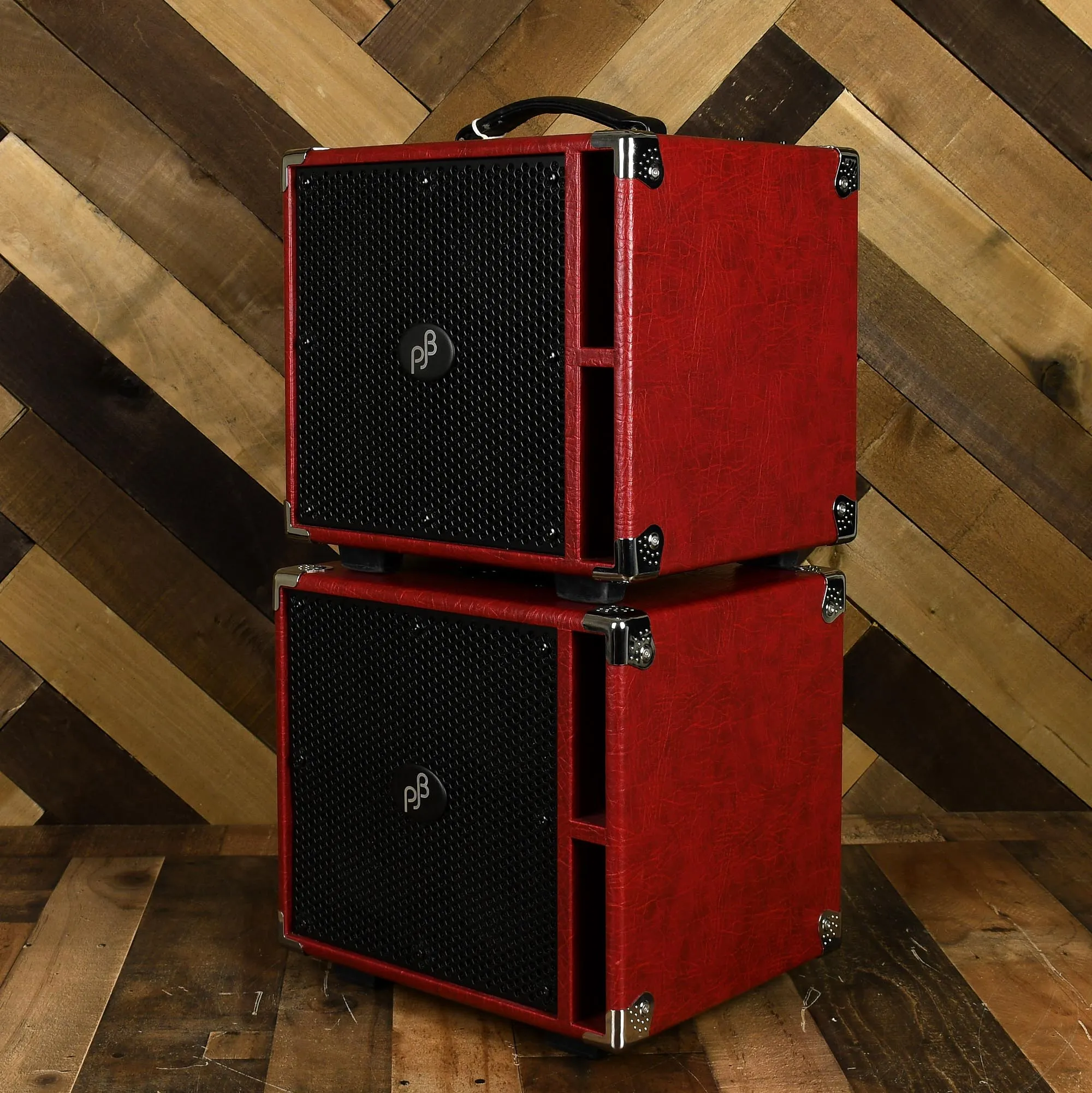 Phil Jones BG400 With 4x5 Cab And Covers Red - Used