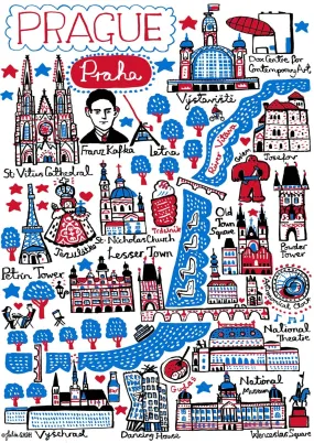 Prague Postcard