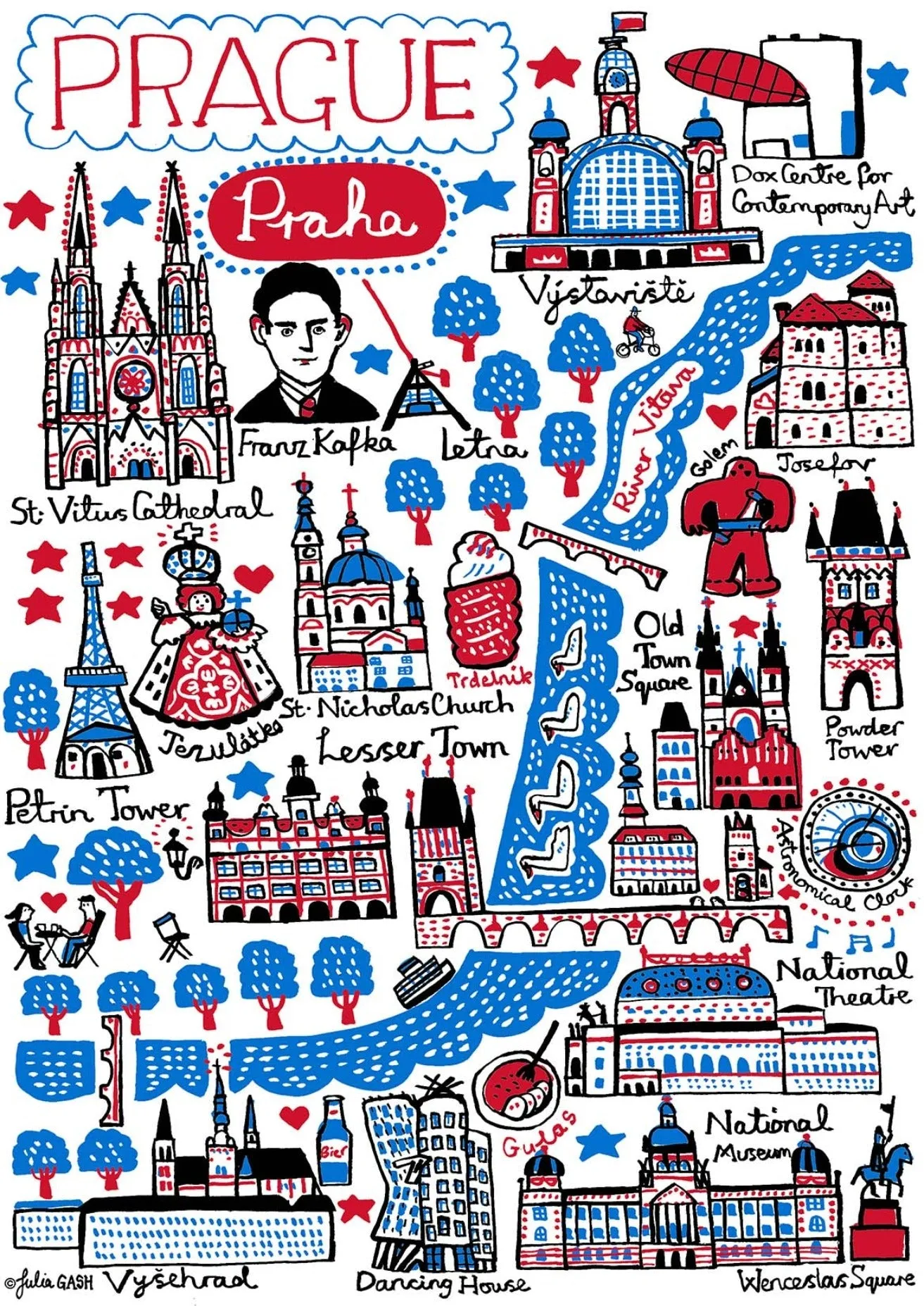 Prague Postcard