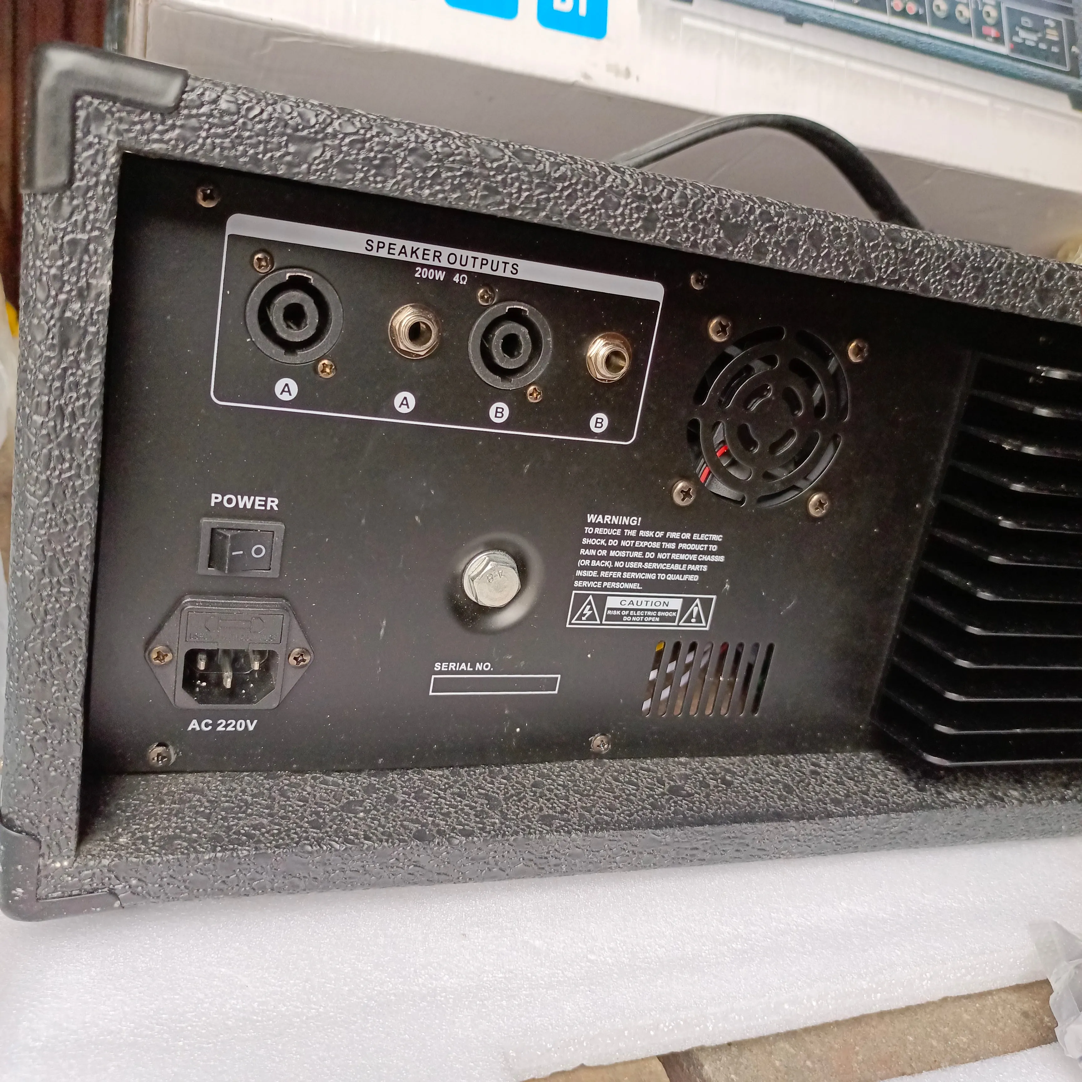 Professional PC-4400USB 4-Channel Mixer Amplifier with 16DSP, Bluetooth, USB and SD - Brand New