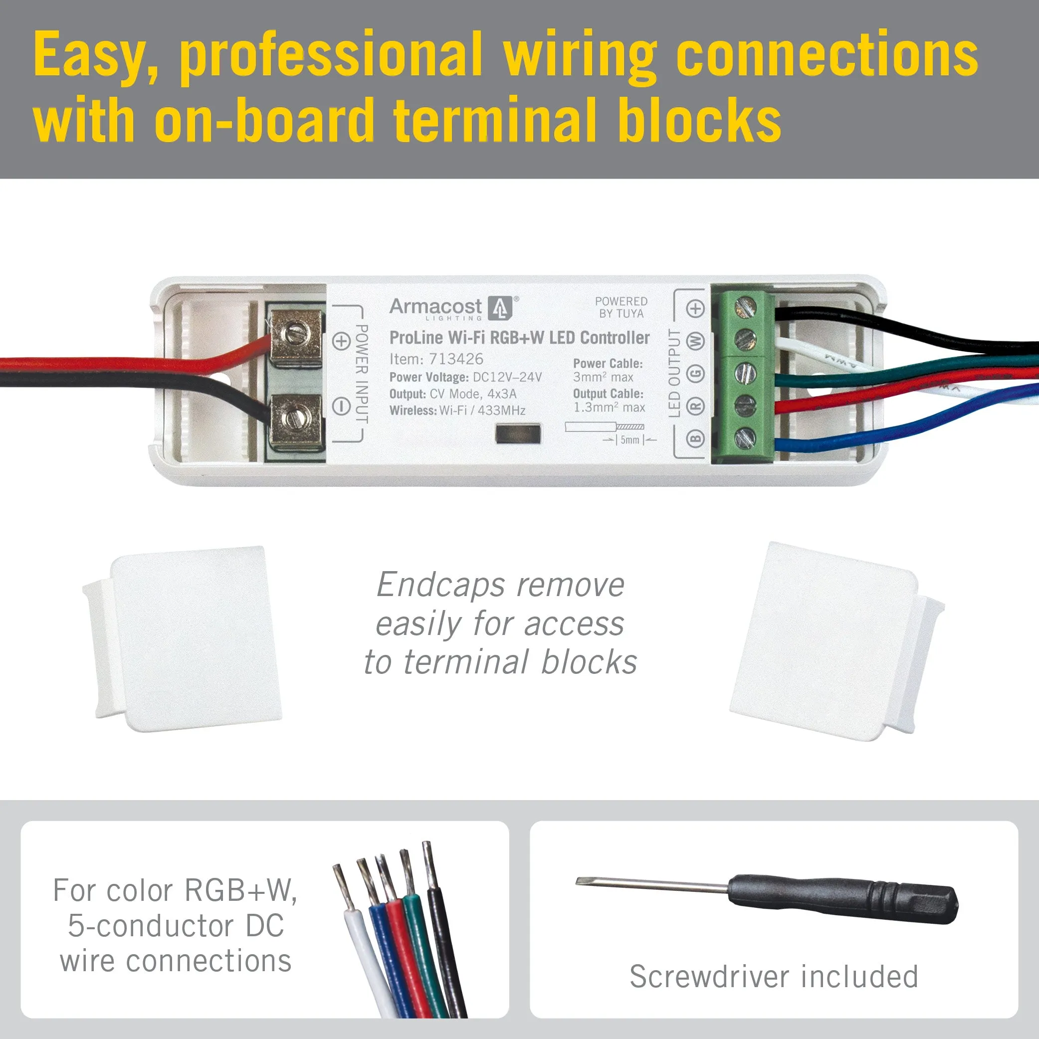 ProLine Multicolor RGB   White Wi-Fi LED Controller