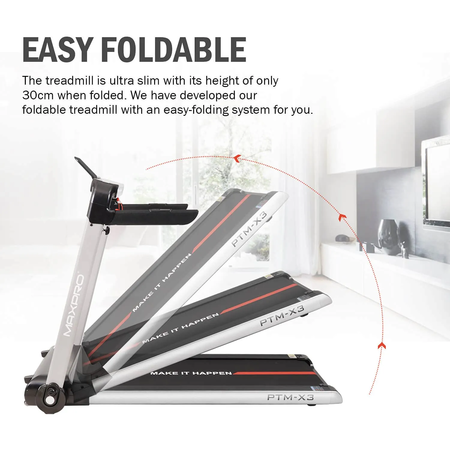 PTMX3 PLUS TREADMILL MAX USER WEIGHT 100 KGS