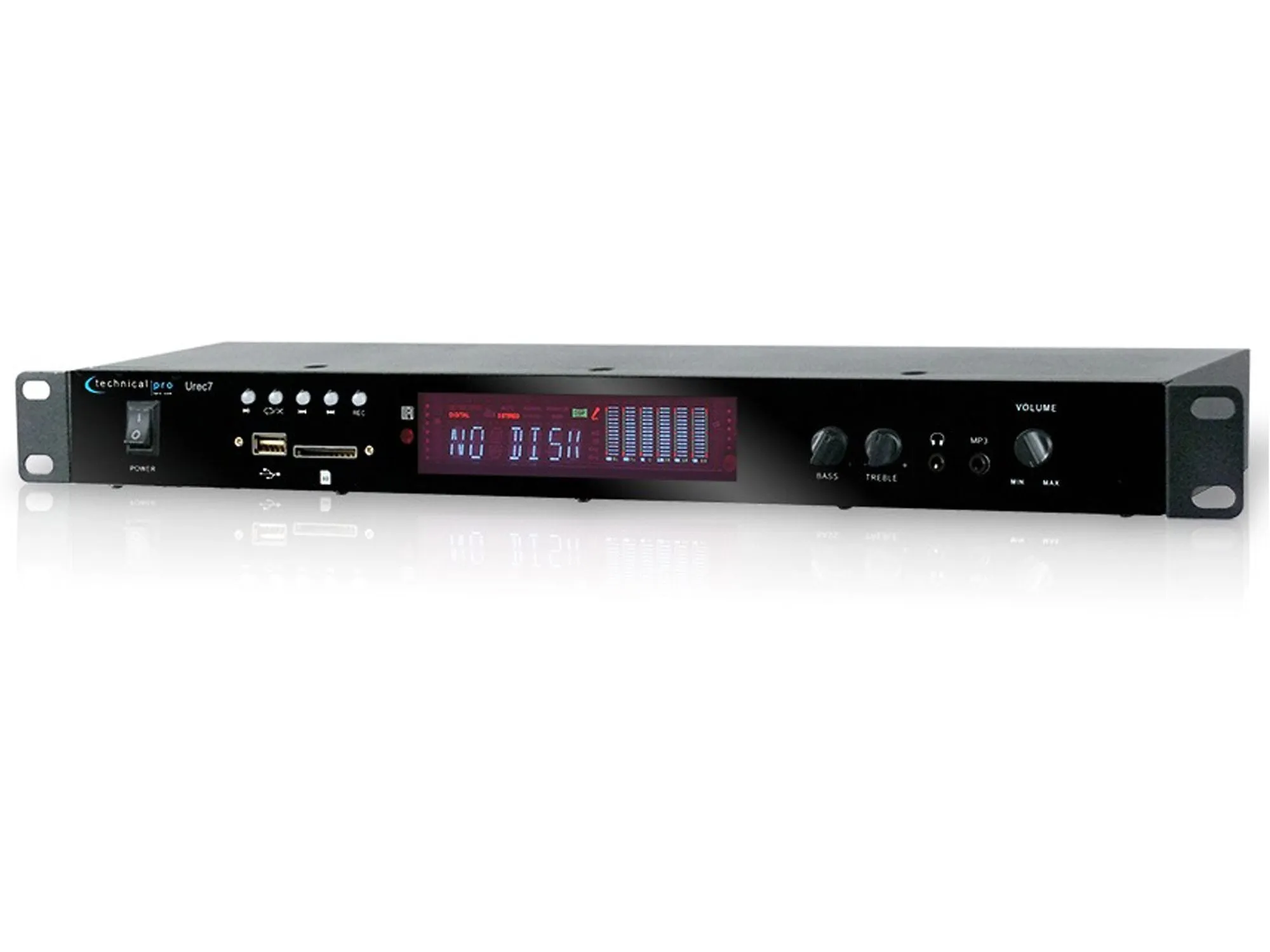 Rack Mountable Recording Deck