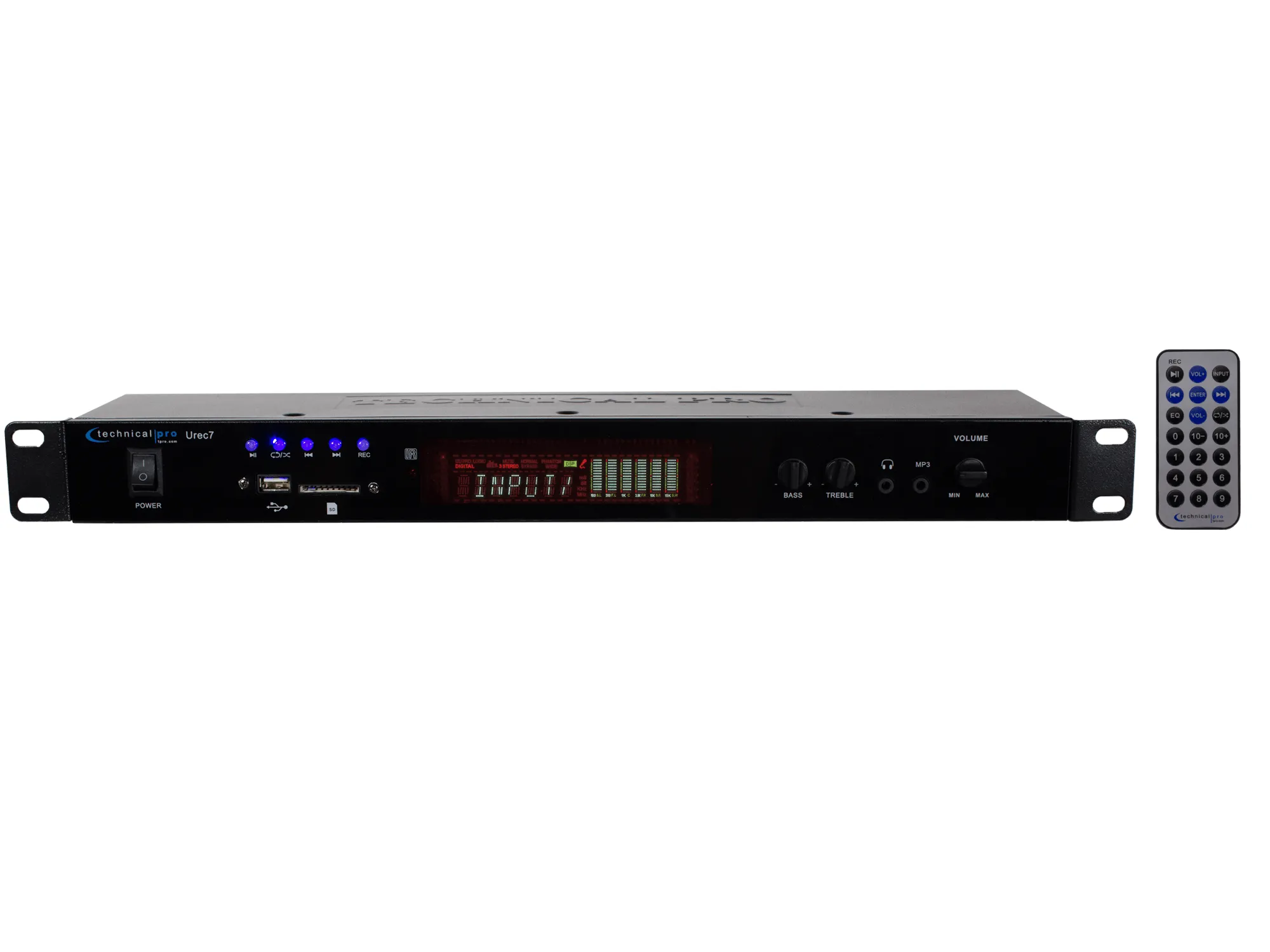 Rack Mountable Recording Deck