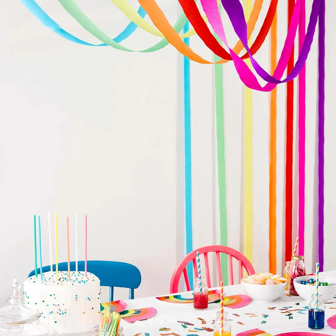 Rainbow Streamers