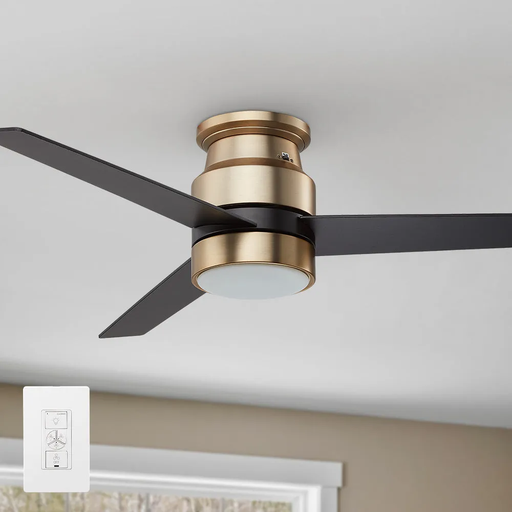 Ranger 52 inch Low Profile Smart Ceiling Fan with LED Light