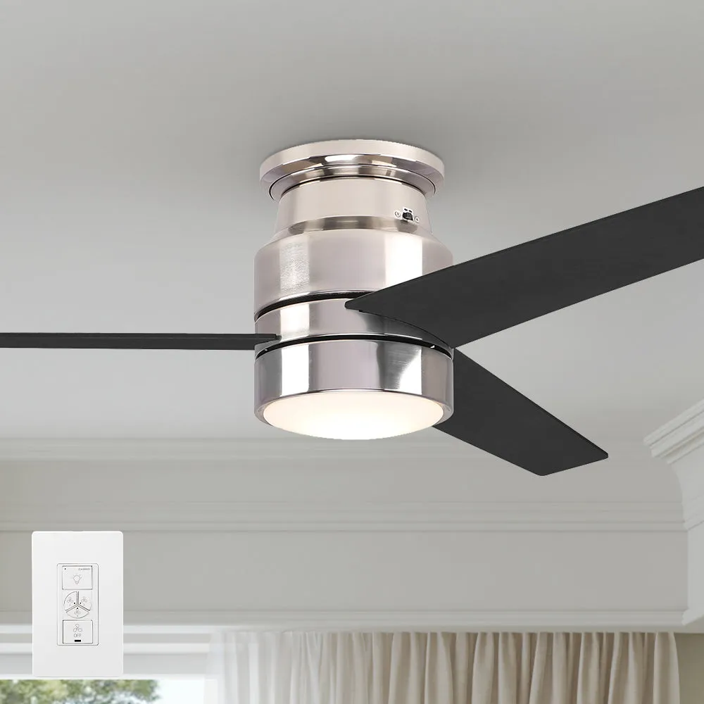 Ranger 52 inch Low Profile Smart Ceiling Fan with LED Light