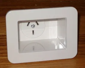 Recessed Australian 240VAC 10Amp Mains Power Outlet - Part # AV-RPS01