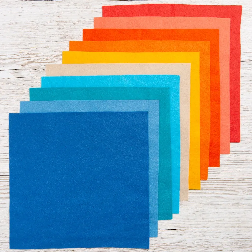 Retro Summer Felt Bundle