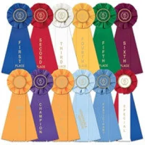 Ribbon, Rosette 3 Streamers