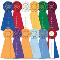 Ribbon, Rosette 3 Streamers