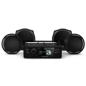 Rockford Fosgate HD9813SGU-STAGE1 1998-2013 Harley-Davidson® Electra Glide® Ultra Classic® Source Unit & 4-Speaker Kit (Gen-2)