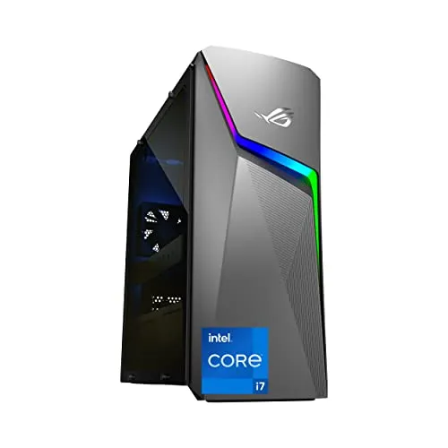ROG Strix G10 Gaming Desktop PC, Intel Core i7-11700, GeForce RTX 3060, 16GB DDR4 RAM, 1TB PCIe SSD, Wi-Fi 5, Windows 11 Home, G10CE-AH766