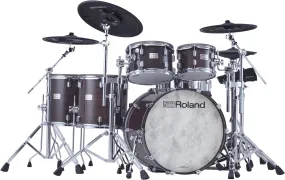 Roland VAD716 Electronic Drum Set, Gloss Ebony
