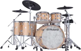 Roland VAD716 Electronic Drum Set, Gloss Natural