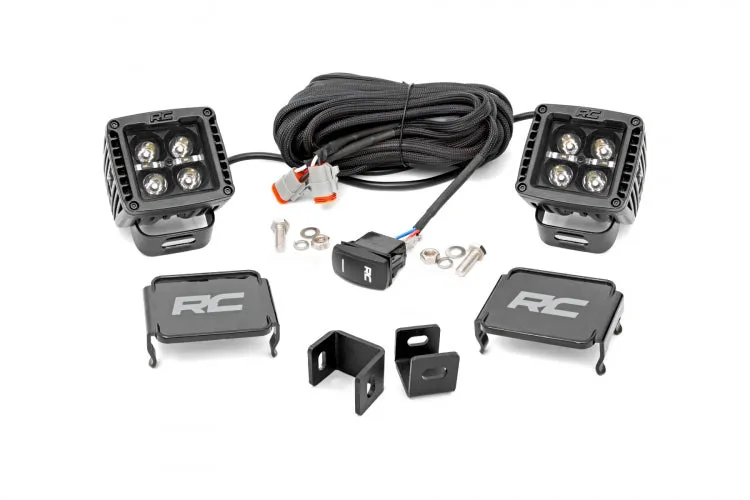 Rough Country Low Profile LED Ditch Light Kit | 2022-2025 Toyota Tundra