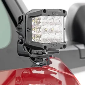 Rough Country Low Profile LED Ditch Light Kit | 2022-2025 Toyota Tundra