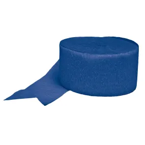 Royal Blue  Crepe Streamer 24m Each