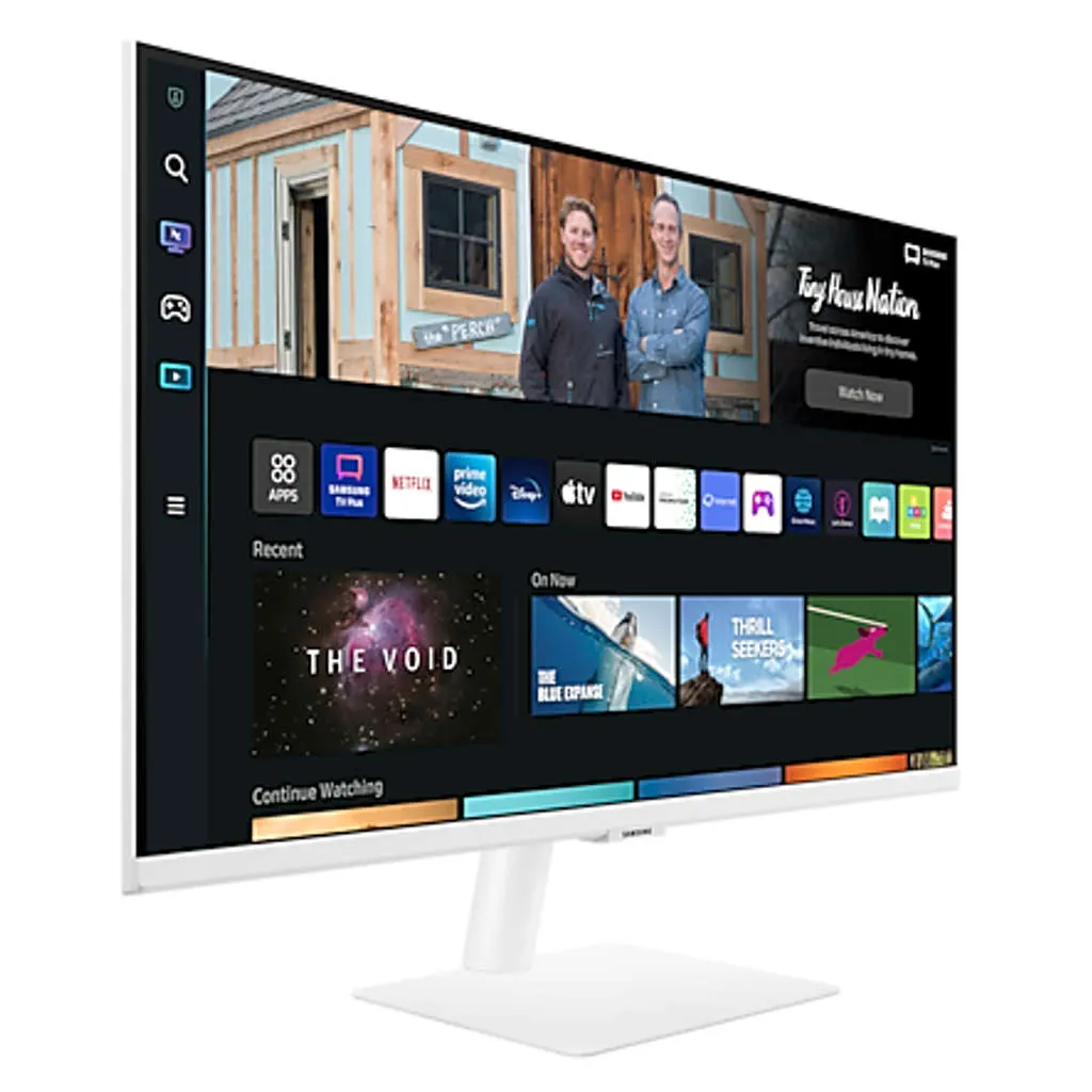 Samsung 32 Inch M5 Full HD Smart Wi-Fi Monitor With Remote Control LS32BM501EWXXL