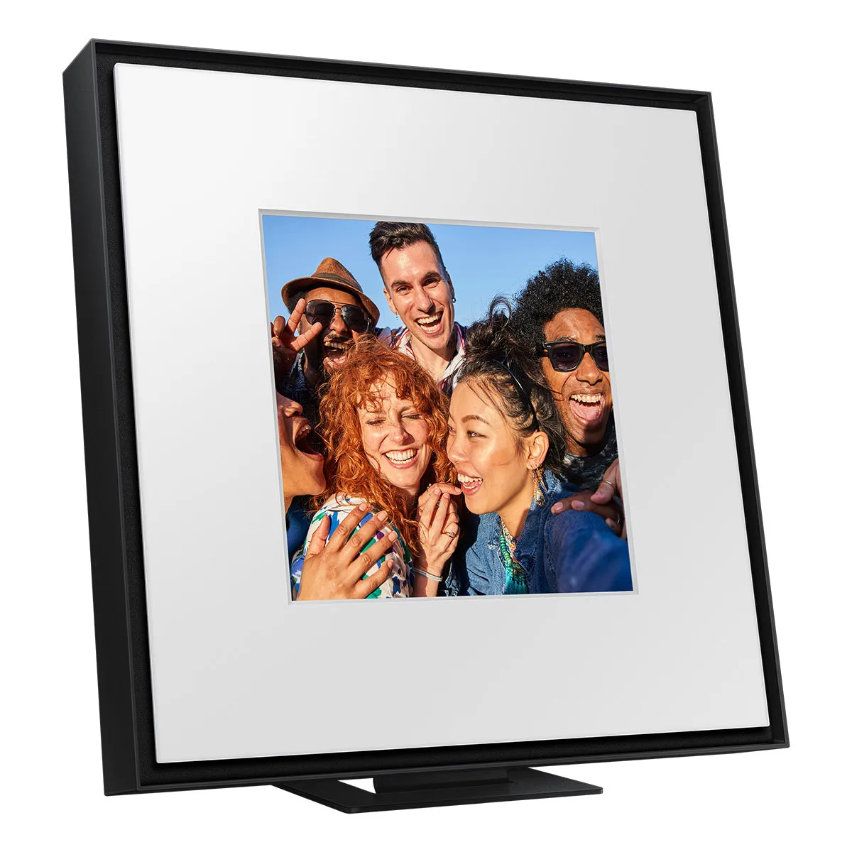 Samsung LS03D 85" The Frame QLED 4K HDR Smart TV with Slim-Fit Wall Mount (2024) and HW-LS60D Music Frame Bluetooth Speaker with Wall Mount