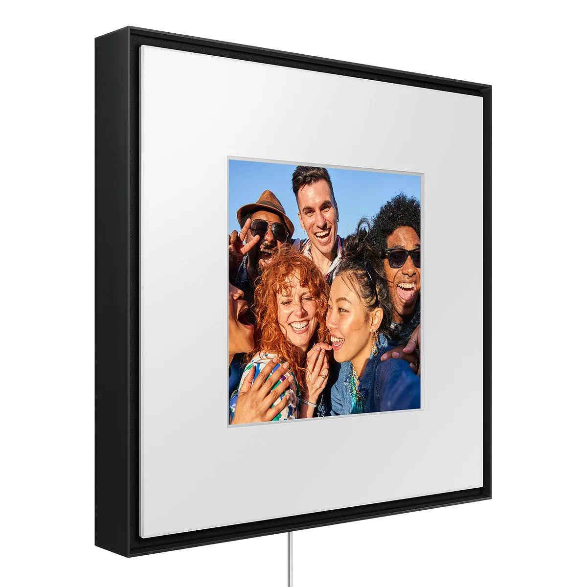 Samsung LS03D 85" The Frame QLED 4K HDR Smart TV with Slim-Fit Wall Mount (2024) and HW-LS60D Music Frame Bluetooth Speaker with Wall Mount