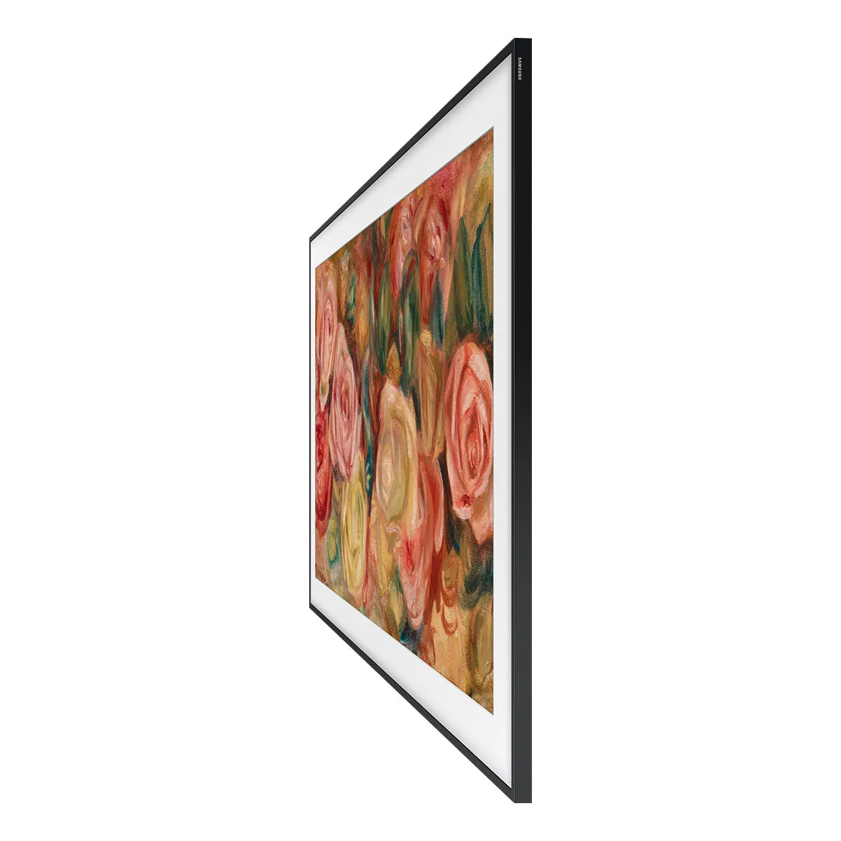 Samsung LS03D 85" The Frame QLED 4K HDR Smart TV with Slim-Fit Wall Mount (2024) and HW-LS60D Music Frame Bluetooth Speaker with Wall Mount