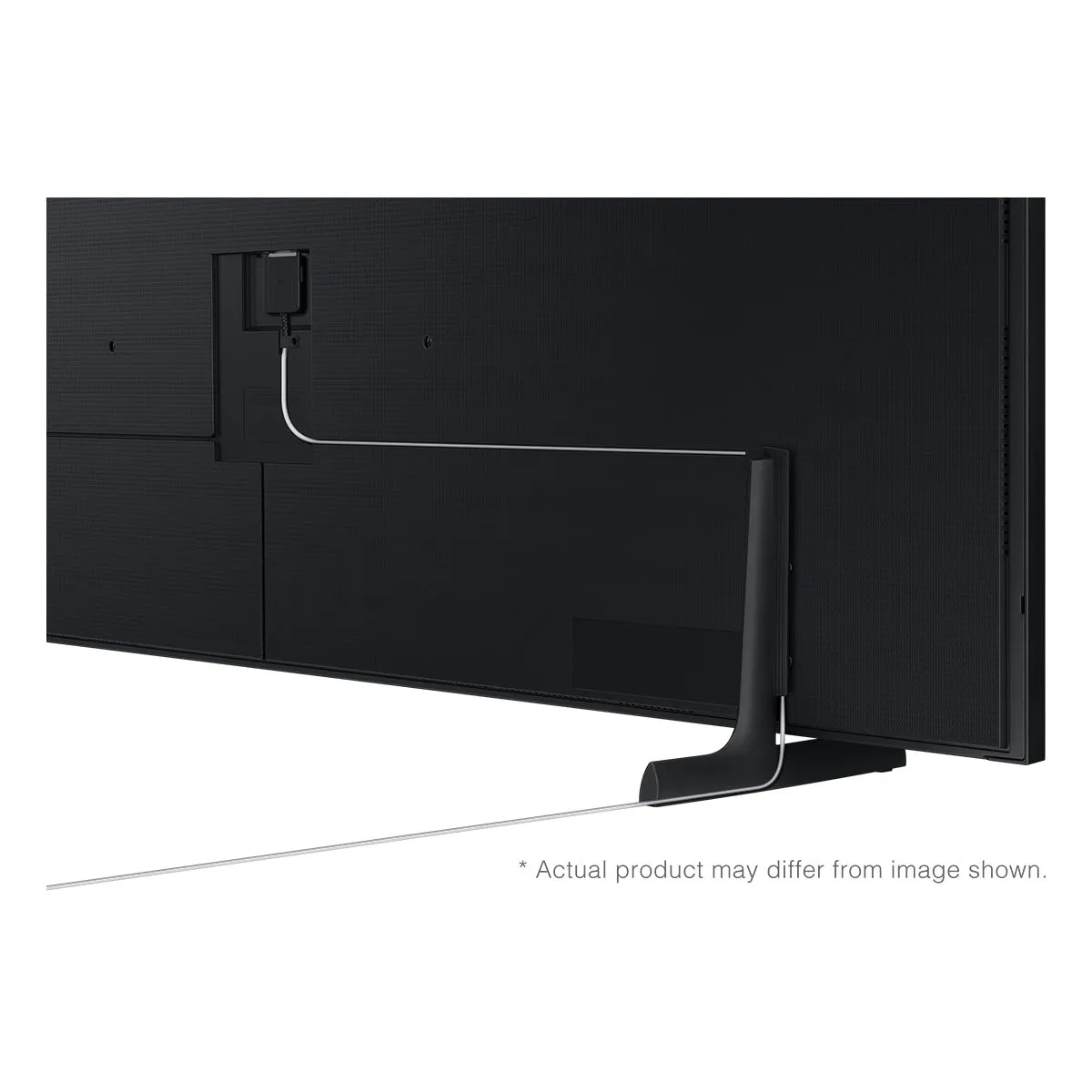 Samsung LS03D 85" The Frame QLED 4K HDR Smart TV with Slim-Fit Wall Mount (2024) and HW-LS60D Music Frame Bluetooth Speaker with Wall Mount