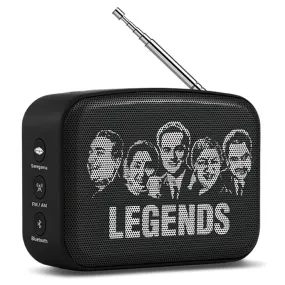 Saregama Carvaan Mini 2.0 Portable Bluetooth Speaker With Hindi Songs Moonlight Black SCM04/MR0004