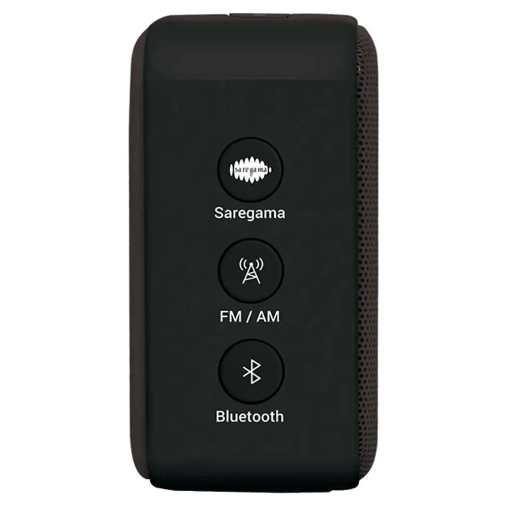 Saregama Carvaan Mini 2.0 Portable Bluetooth Speaker With Hindi Songs Moonlight Black SCM04/MR0004