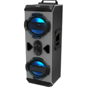 Sharp CBOX-GSPRO Portable Wireless Party Speaker Black