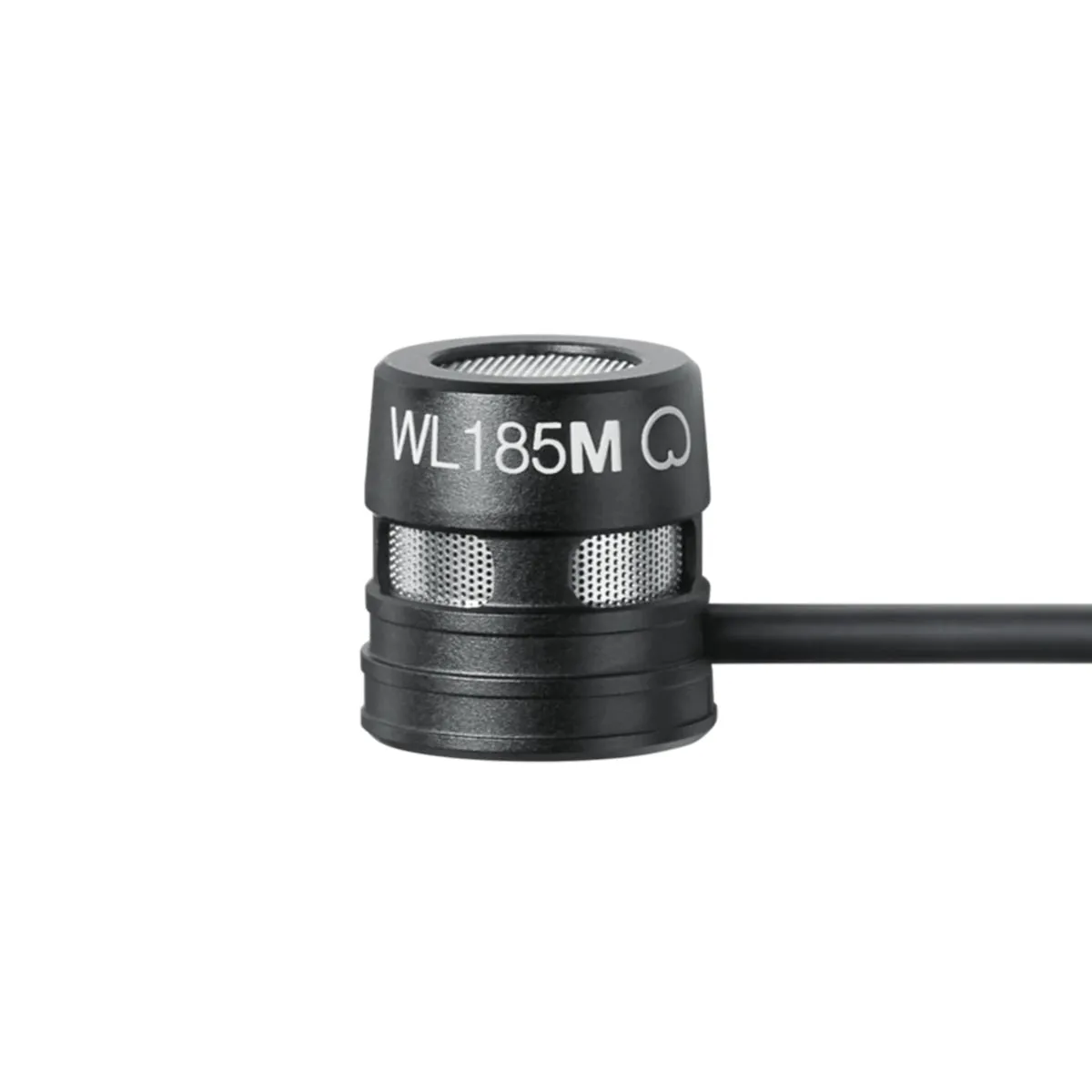 Shure WL185m Cardioid Lavalier Microphone with TA4F Termination (Black)