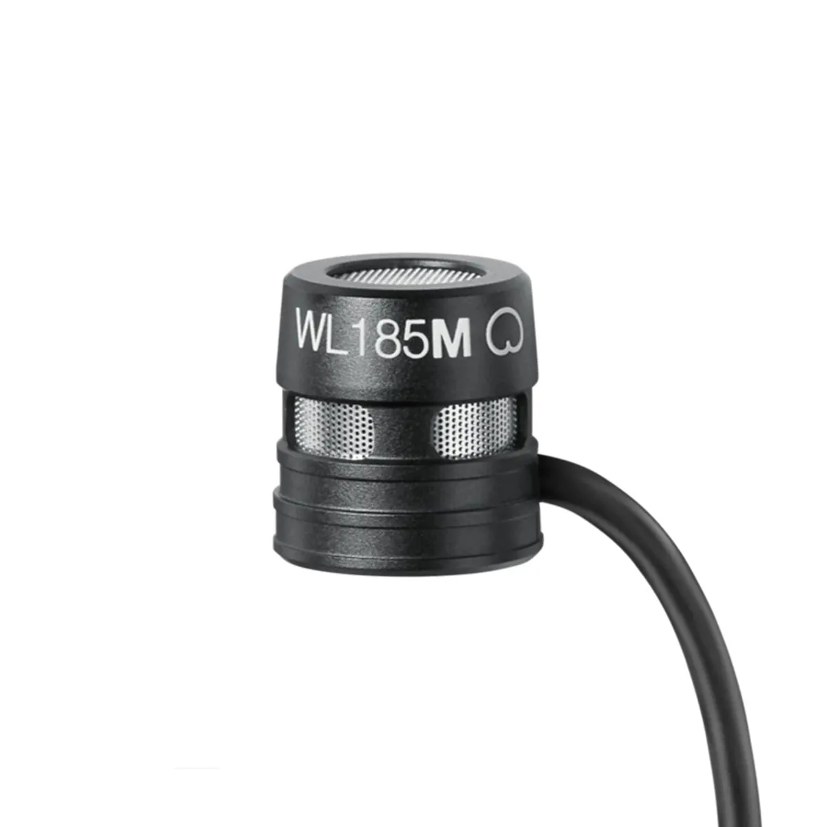 Shure WL185m Cardioid Lavalier Microphone with TA4F Termination (Black)