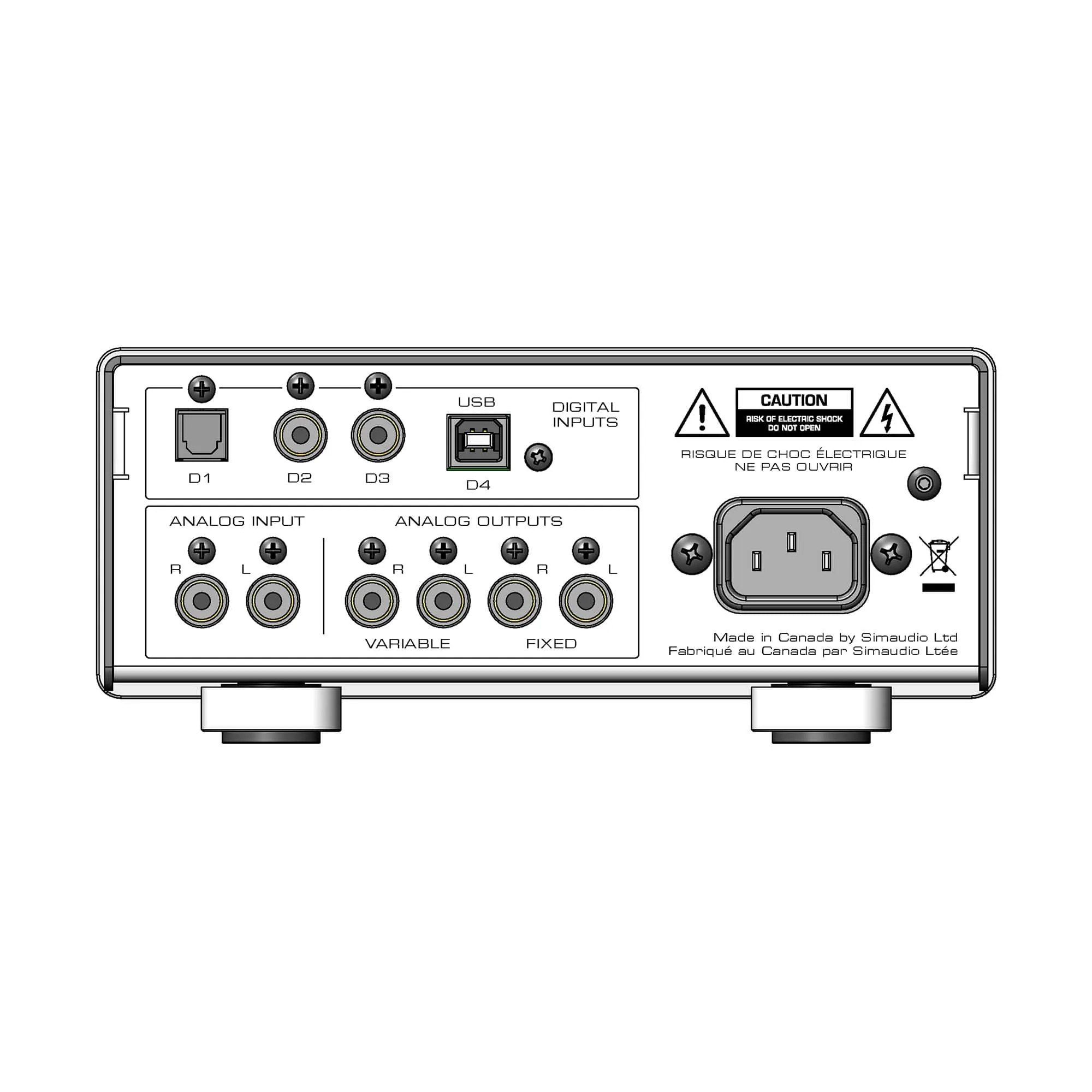 Simaudio MOON 230HAD Headphone Amplifier & DAC