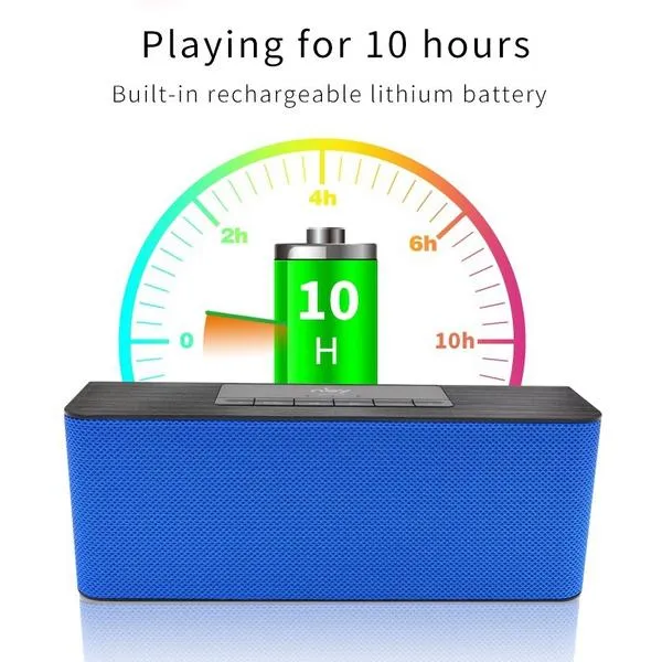 Super Bass Bluetooth Speaker With FM Radio