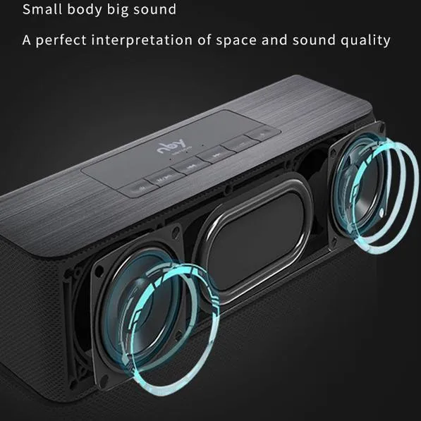 Super Bass Bluetooth Speaker With FM Radio